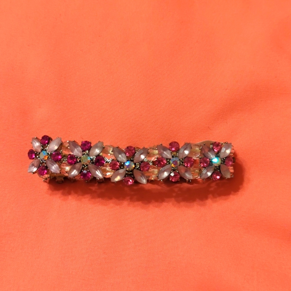 Pink & white Pony Tail HolderNew  SALE